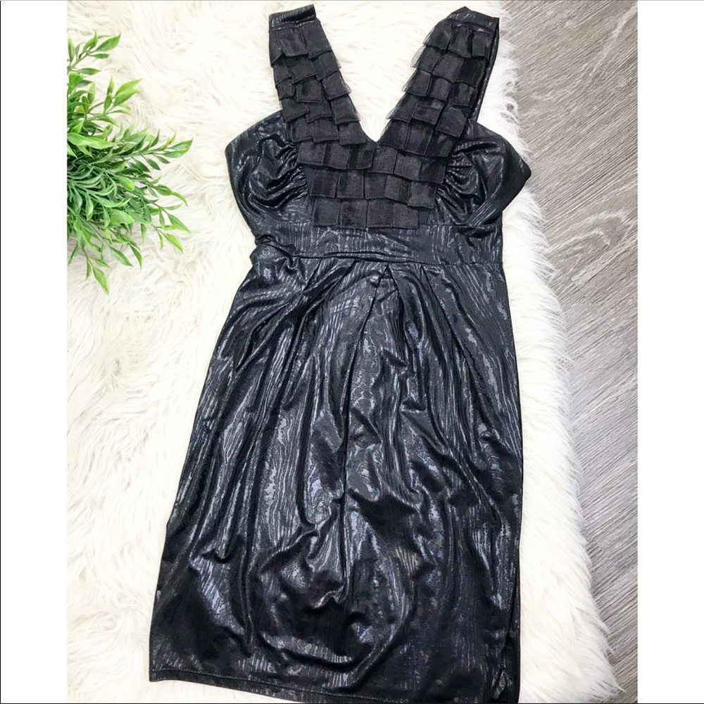 ‼️$5 SALE‼️ Sleeveless Black Printed Dress